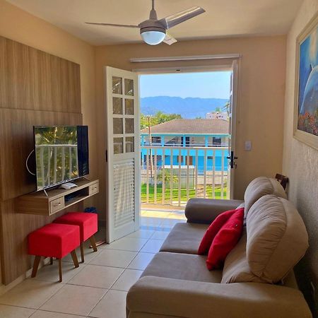 Apartamento Praia Grande Tenorio Pe Na Areia C/ Ar อูบาตูบา ภายนอก รูปภาพ