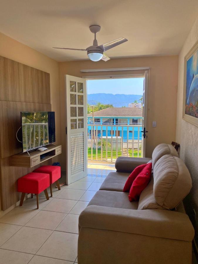 Apartamento Praia Grande Tenorio Pe Na Areia C/ Ar อูบาตูบา ภายนอก รูปภาพ