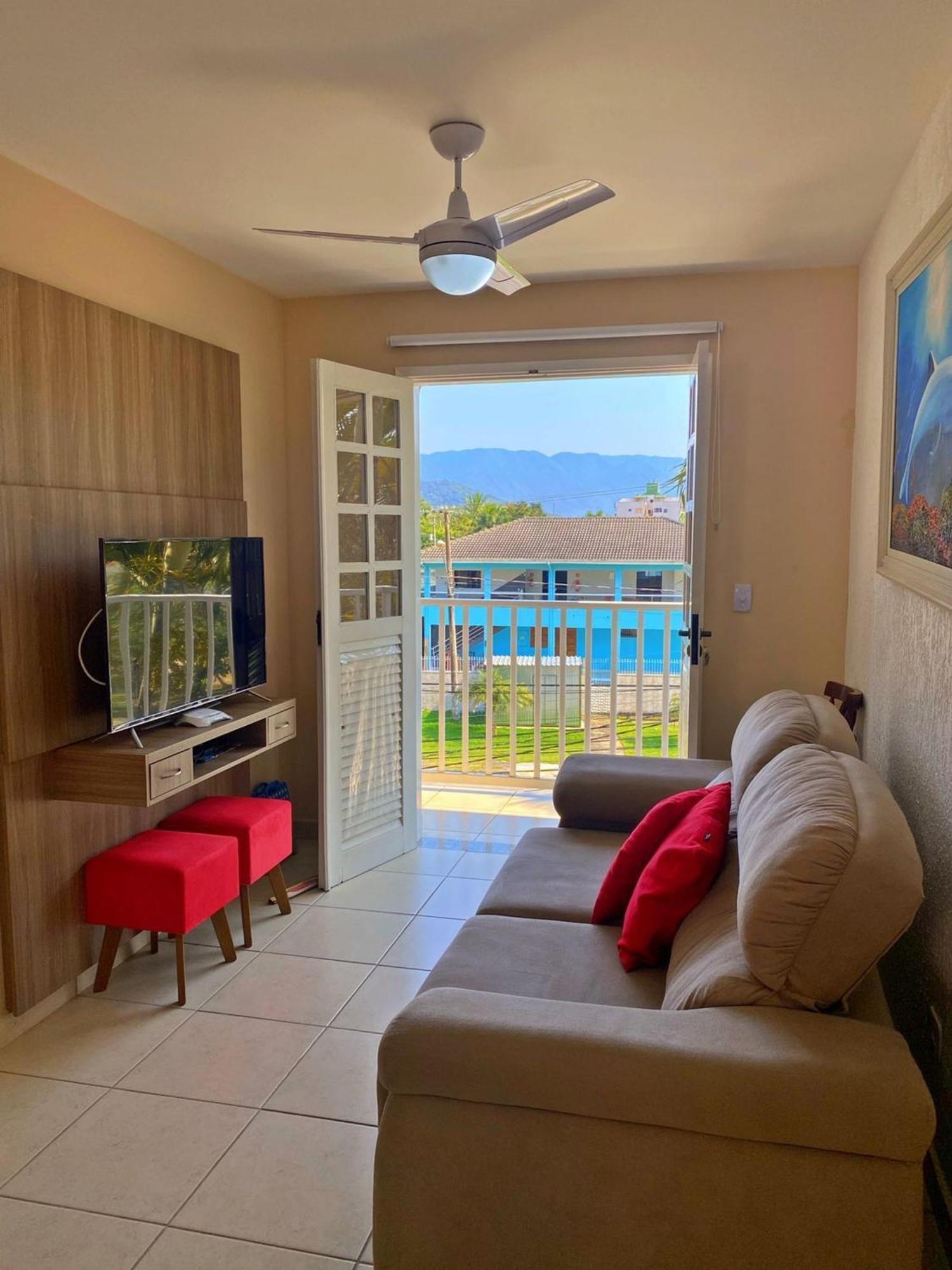 Apartamento Praia Grande Tenorio Pe Na Areia C/ Ar อูบาตูบา ภายนอก รูปภาพ